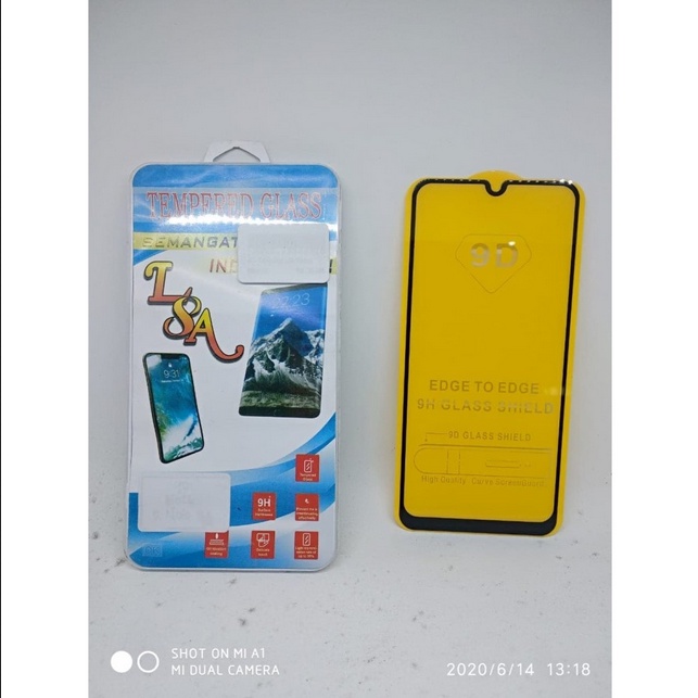 TEMPERED GLASS L8A 9D FULL INFINIX HOT 12 PLAY