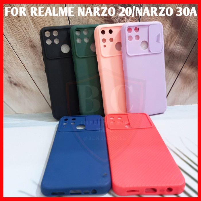 CASE REALME NARZO 20 - CASE SLIDE CAMERA REALME NARZO 20 NARZ0 30A