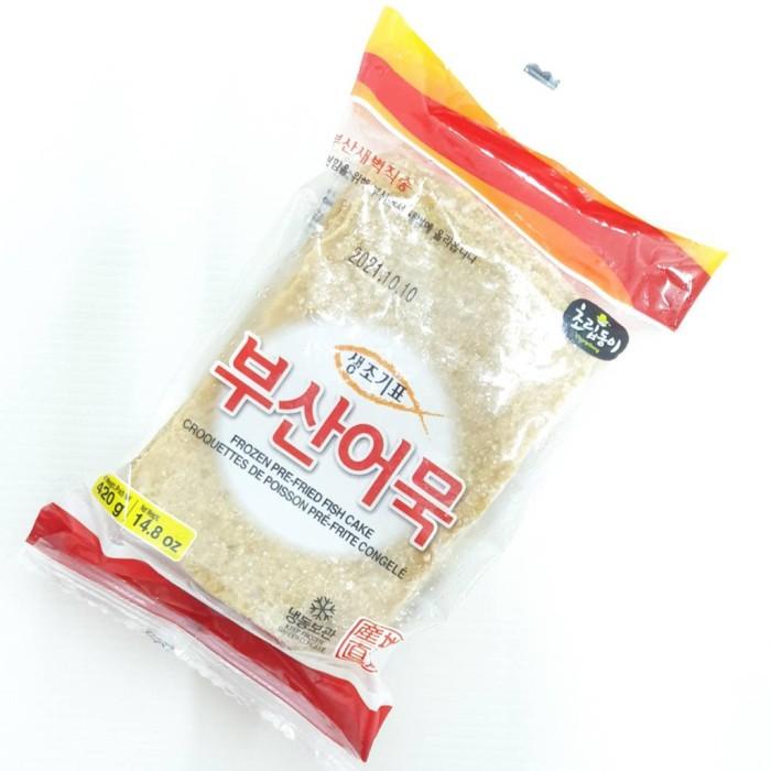 

Choripdong Frozen Fish Cake Busan 420Gr - Odeng Omuk Empek Korea 9Pcs Best Seller