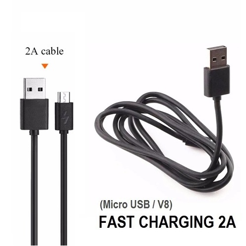 Kabel Micro USB MK5P Fast Charging ( MicroUSB Charger dan Data Handphone ) Panjang 80cm Charger Kabel data Handphone HP Kuat Tebal