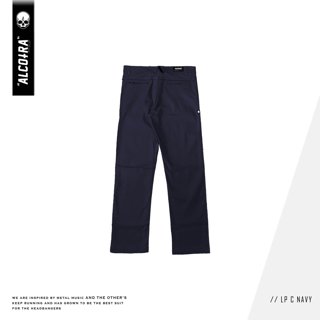 LP C NAVY // CELANA PANJANG MODEL CHINO ALCOTRA