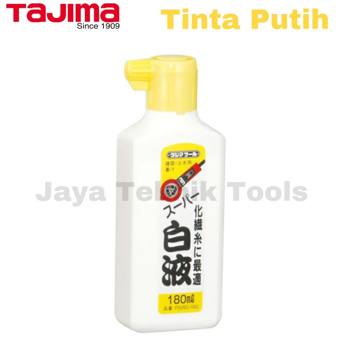 

Tinta Tinta Putih Tajima Sipatan 180Ml