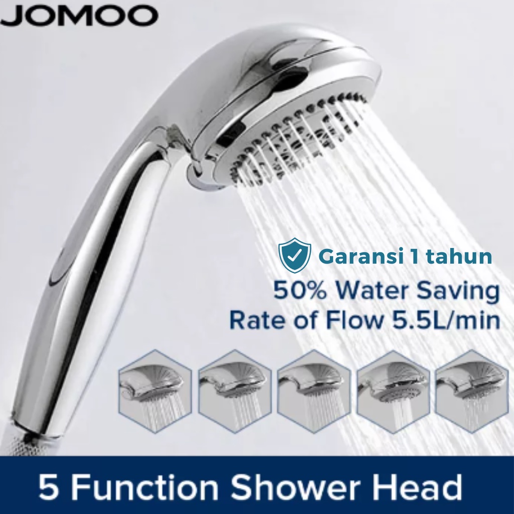 Jual Jomoo Shower Kamar Mandi Paket Dengan Selang Bahan Stainlees Steel