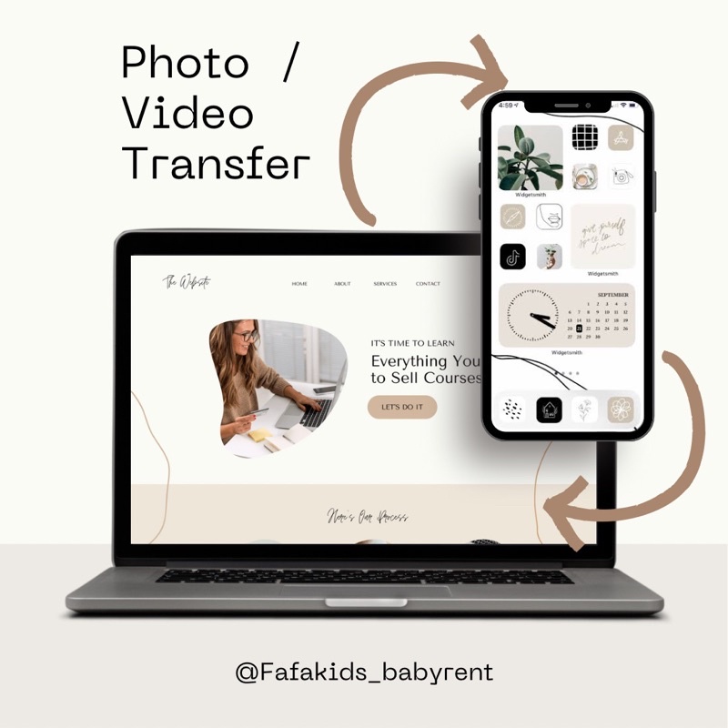 Jasa Transfer Pindah Data Iphone ke PC tanpa Kabel Data USB Charger Iphone Fast Charging Original