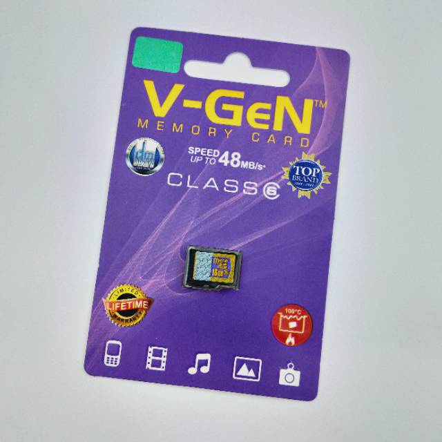 ( JB99 ) Micro SD V-Gen Class 6 ORIGINAL Vgen / MicroSD V gen Memori