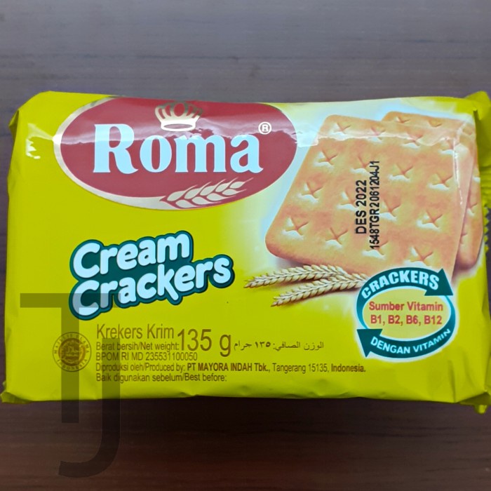 

Roma Cream Creakers 135gr - PCS