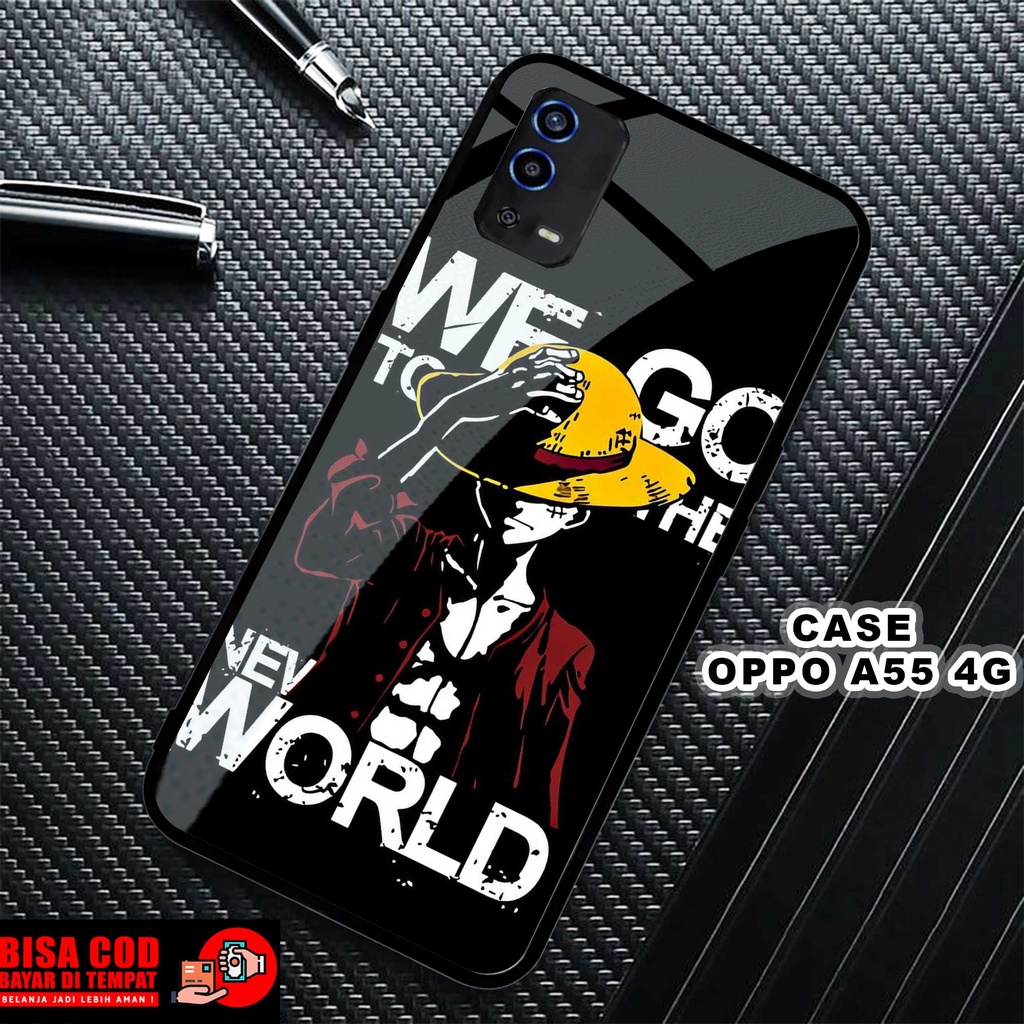 Case Oppo A55 4G [ONEPICE ANIME] Casing OPPO A55 4G - Case Hp Oppo A55 4G - Case Murah - Case Terlar