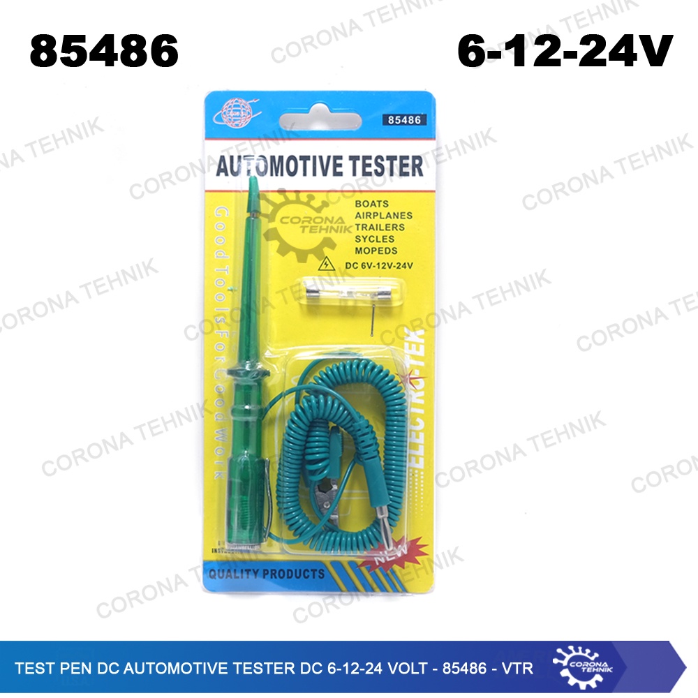 VTR - Test Pen DC Automotive Tester DC 6-12-24 Volt - 85486