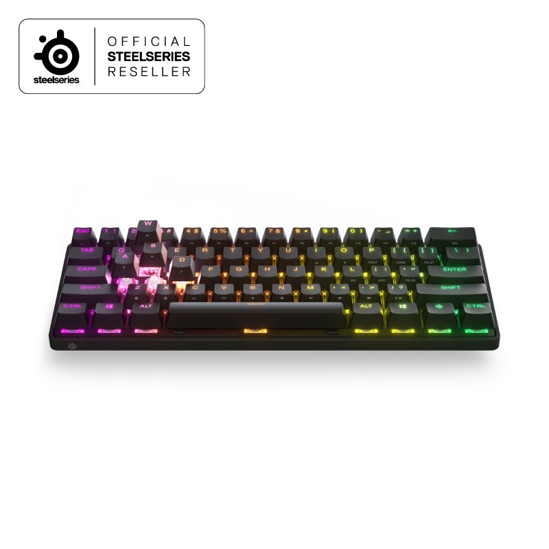 Steelseries Apex Pro Mini 60% Wireless • Keyboard Gaming OmniPoint 2.0 - Garansi Resmi 1 Tahun