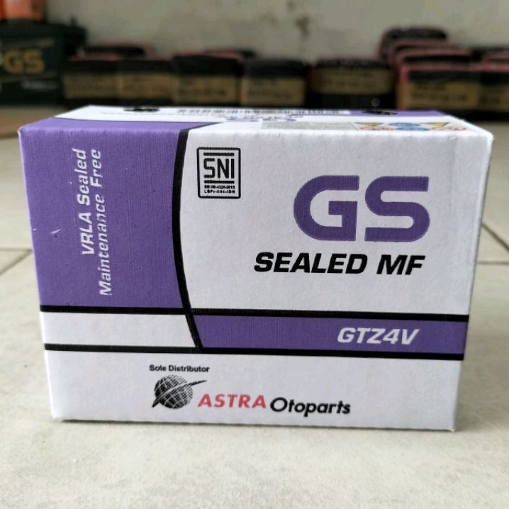 AKI ACCU MOTOR GTZ4V GS ASTRA MF AKI KERING