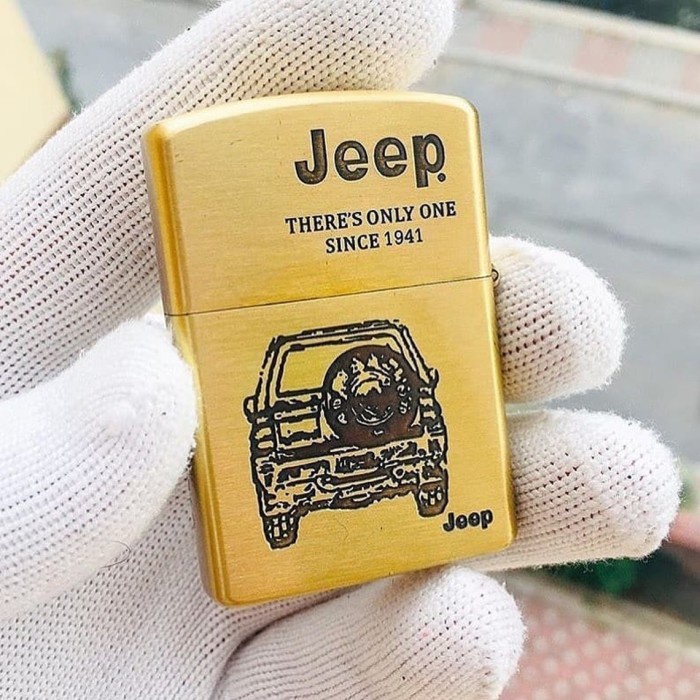 Korek Api Zippo Jeep Gold Grade Ori