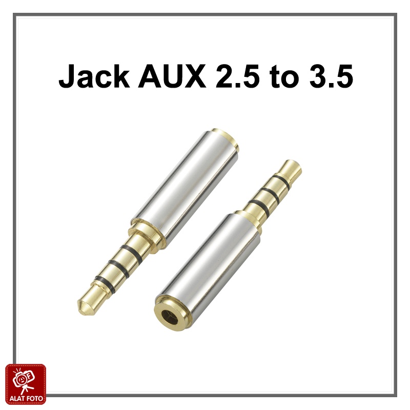 Jack Audio 3.5 (SMTP) to 2.5 (CTIA)