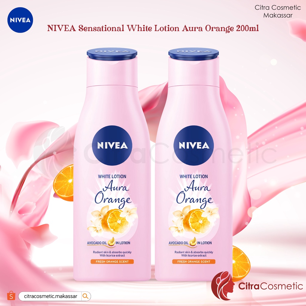 Nivea Sensational Lotion Aura Orange 200 Ml