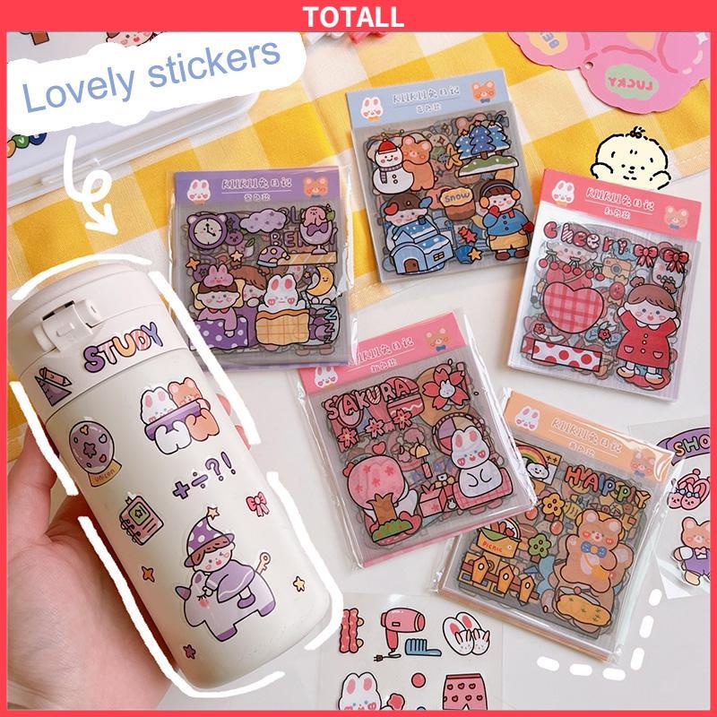 COD 20pcs Stiker Kartun Lucu Untuk Dekorasi Notebook DIY Sticker Stationady-Totall