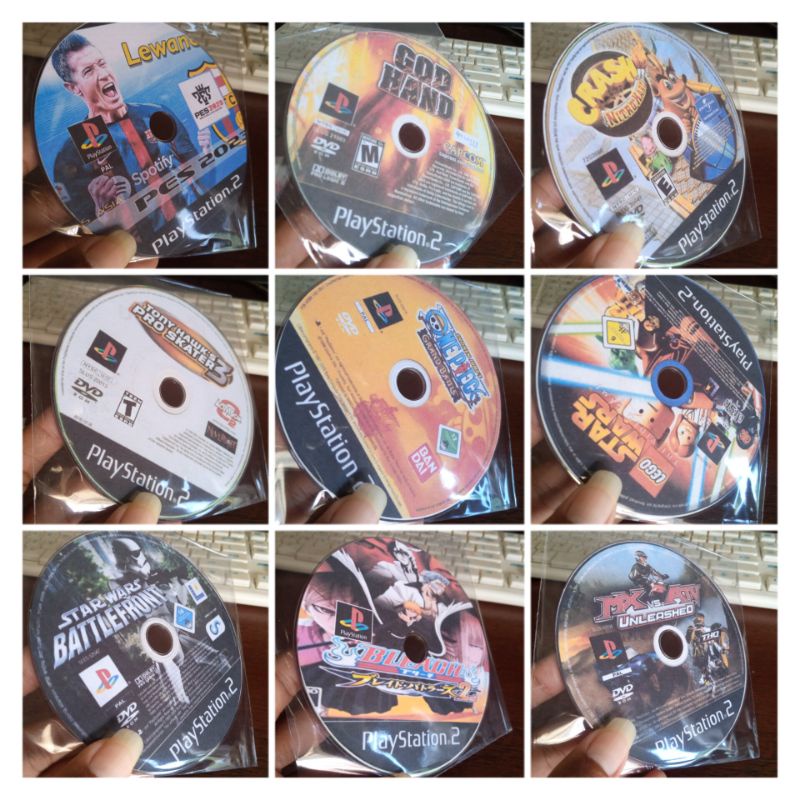 KASET PS2 TERLENGKAP BISA REQUEST DVD GAME PS 2 KASET PS 2 JUDUL PALING LENGKAP