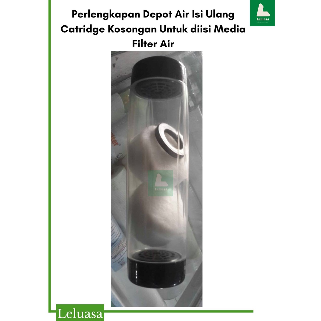 Catridge Kosongan Untuk diisi Media Filter Air Perlengkapan Depot Air Isi Ulang
