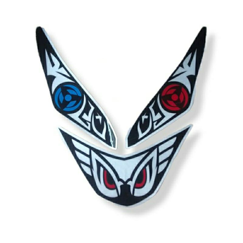 Stiker lampu depan+ seinnya beat new /beat street