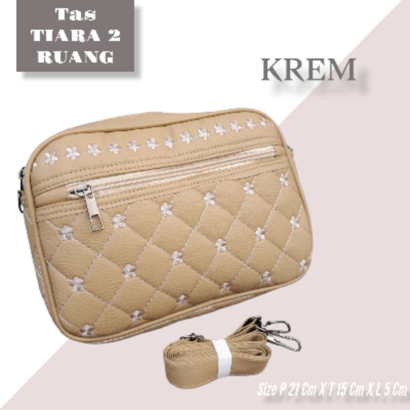 TAS SELEMPANG TIARA 2 RUANG