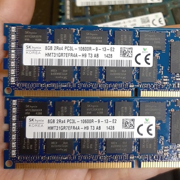 Memory RAM server 8GB DDR3 PC3L 10600R Ecc Reg/Khusus pc server Xeon