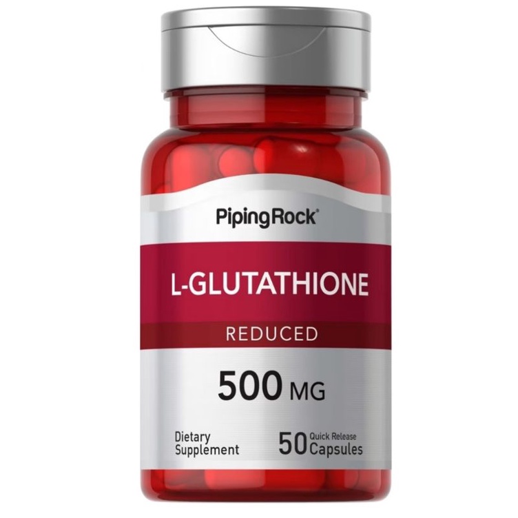 Pipingrock glutathione 500 mg isi 50 capsul