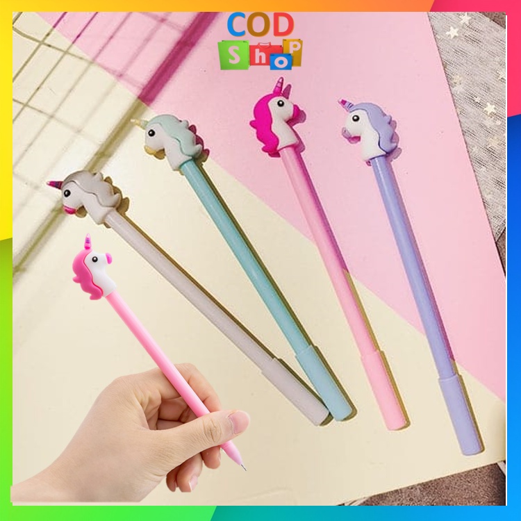 

COD - S5613 Pulpen Tinta Motif Karakter Kuda Poni / Pena Gel Unicorn / Pena Tinta Unicorn / Pena Gel Kuda Poni