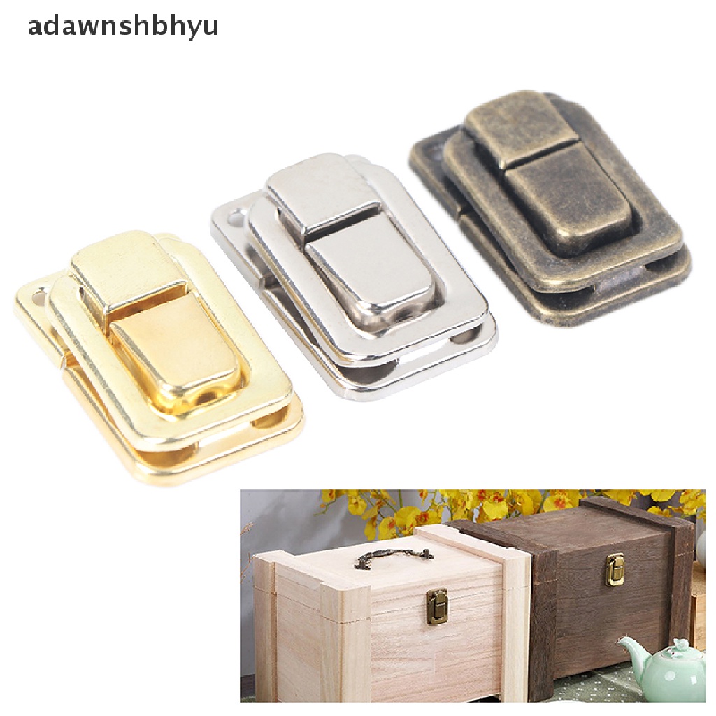 Adawnshbhyu Small Wine Cabinet Gift Box Toggle Lock Kunci Koper Pengait Hardware ID