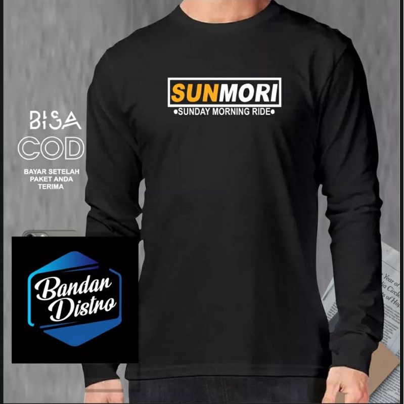 KAOS LENGAN PANJANG SUNMORI SUNDAY MORNING RIDE