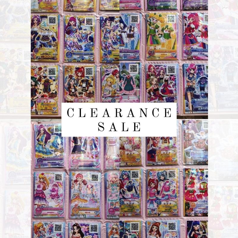 [CLEARANCE SALE] AIKATSU STARS FRIENDS PR BFR CP R N SET