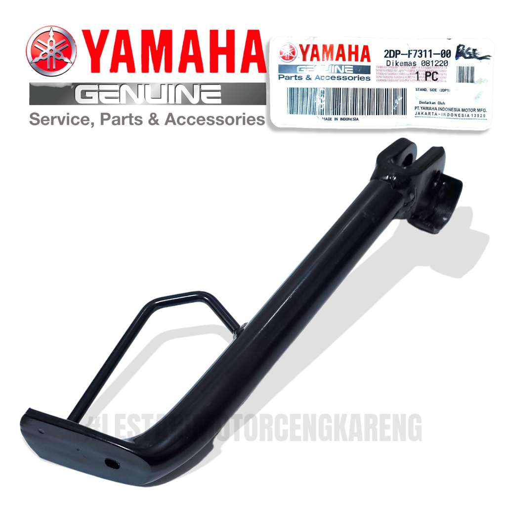 STANDAR 1 SAMPING NMAX ASLI ORI YAMAHA 2DP-F7311-00 HITAM