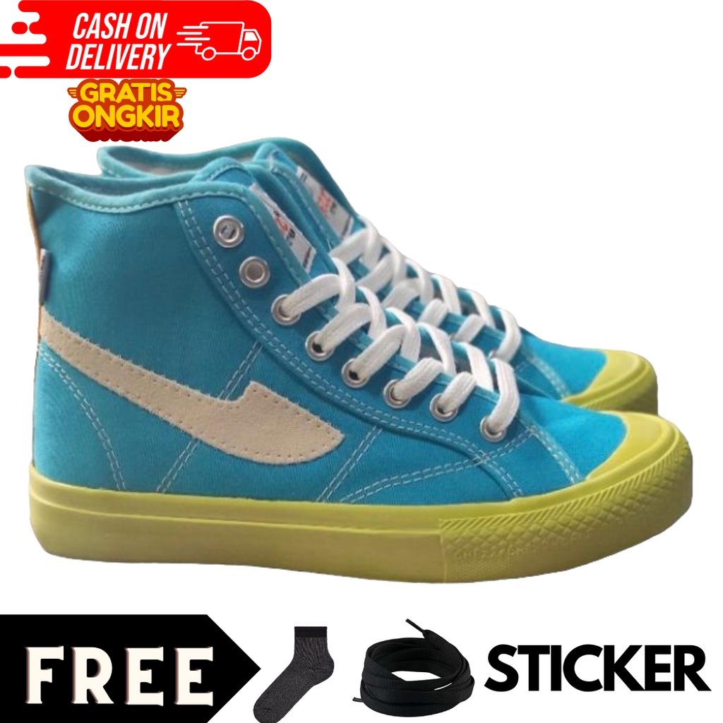 SEPATU CHEZZ OCEAN GREEN HIGH PRIA/ WANITA
