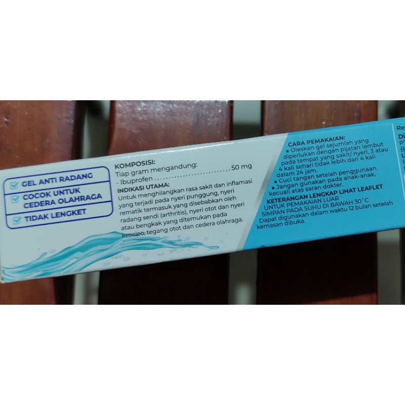 Neo Rheumacyl Anti Inflammation IBP Gel 30 Gram / Ibuprofen Gel / Nyeri Otot / Nyeri Punggung / Keseleo / Rematik / Cedera Olahraga