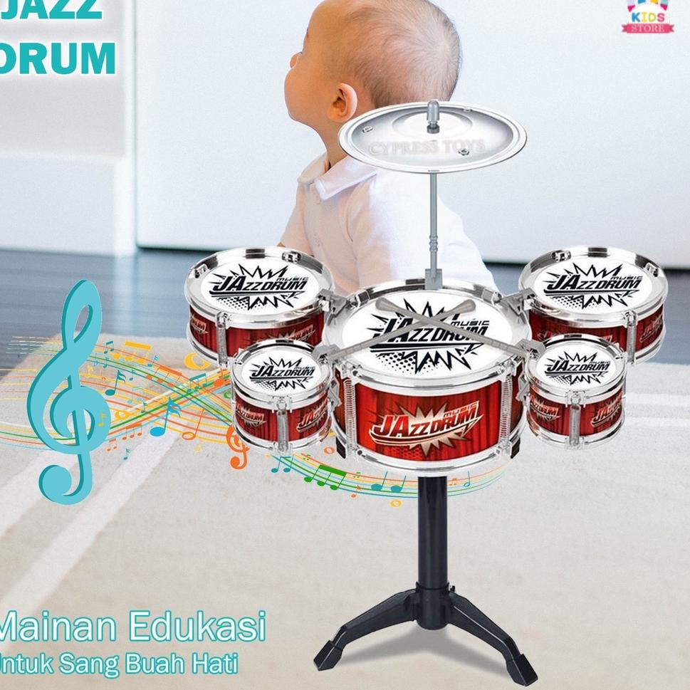 Jazz Drum Set Mainan Anak | Band | DrumBand Anak | Mainan Alat Musik Anak | Permainan Anak Laki Laki