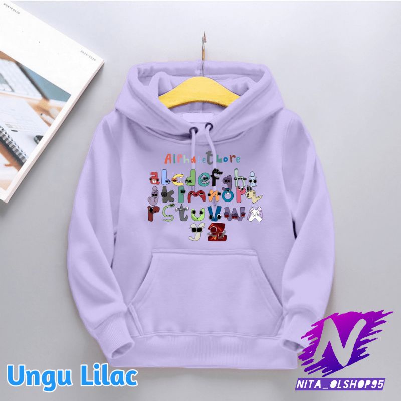 hoodie anak alphabet lore