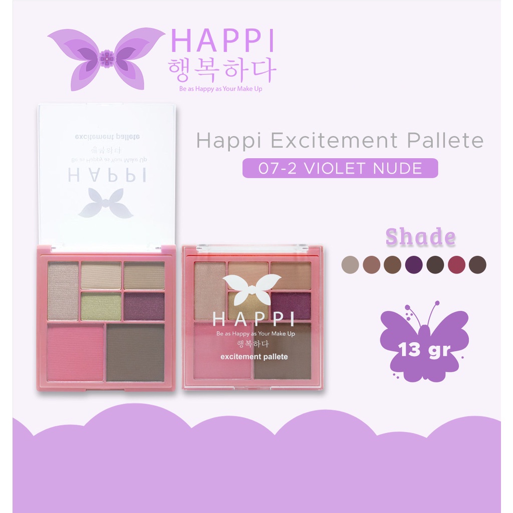 HAPPI Excitement Eyeshadow Pallete