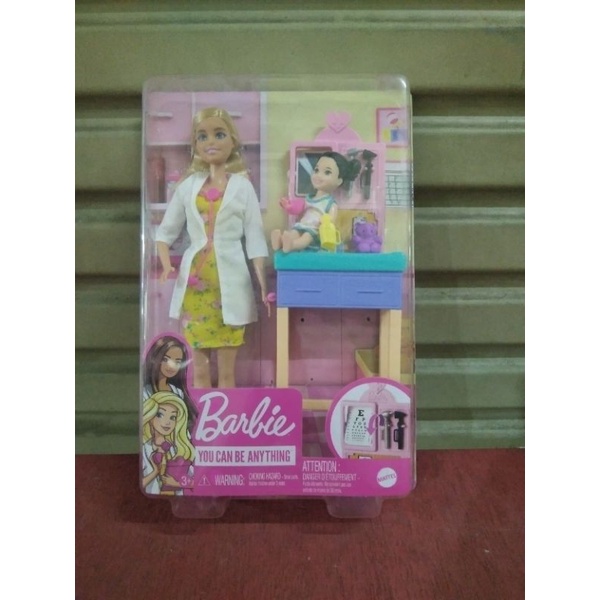 boneka Barbie ORI Mattel murah seri dokter/perawat