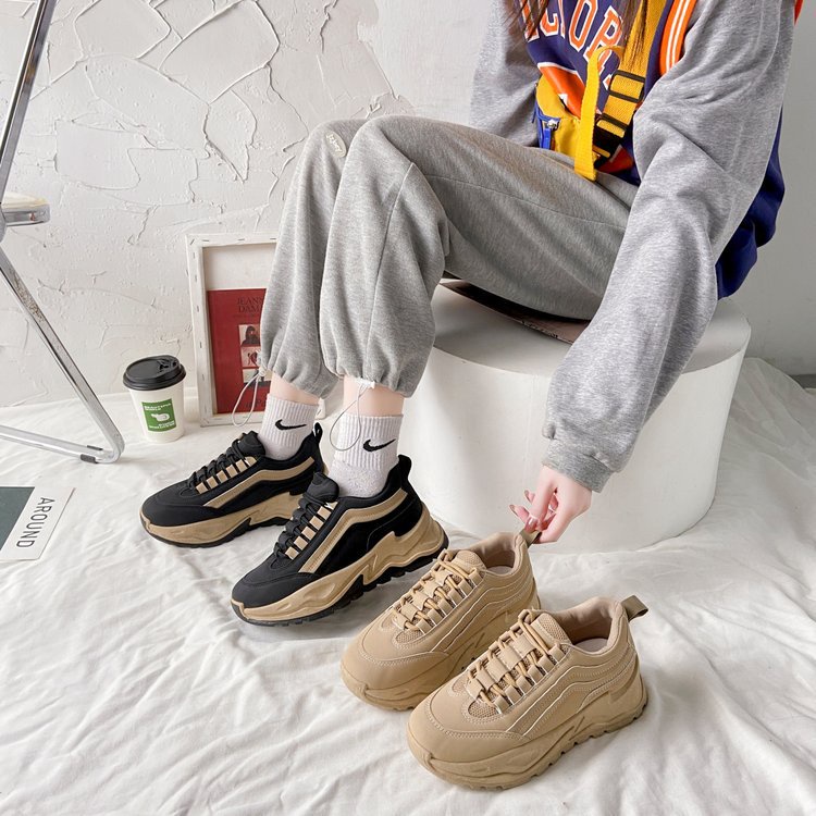 TBIG [COD] Sepatu Sekolah Sneakers Import Shoes HANSUN Fashion Wanita Sepatu Korea Style Sekolah Kuliah