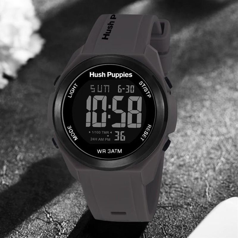 JAM TANGAN HUSH PUPIESS RUBBER DIGITAL