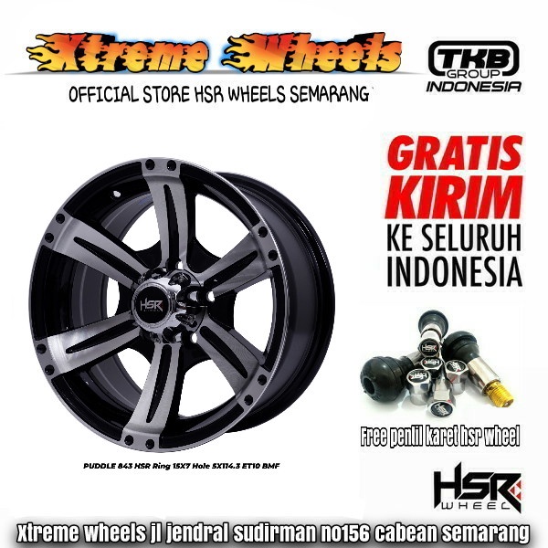 velg racing terios rush innova grandmax ring 15 velg mobil hsr wheel ring 15