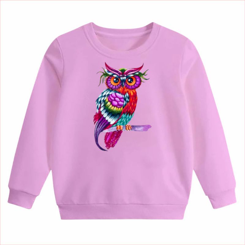 ((IB))SWEATER ANAK UNISEX/BIRD DIGITAL SABLON