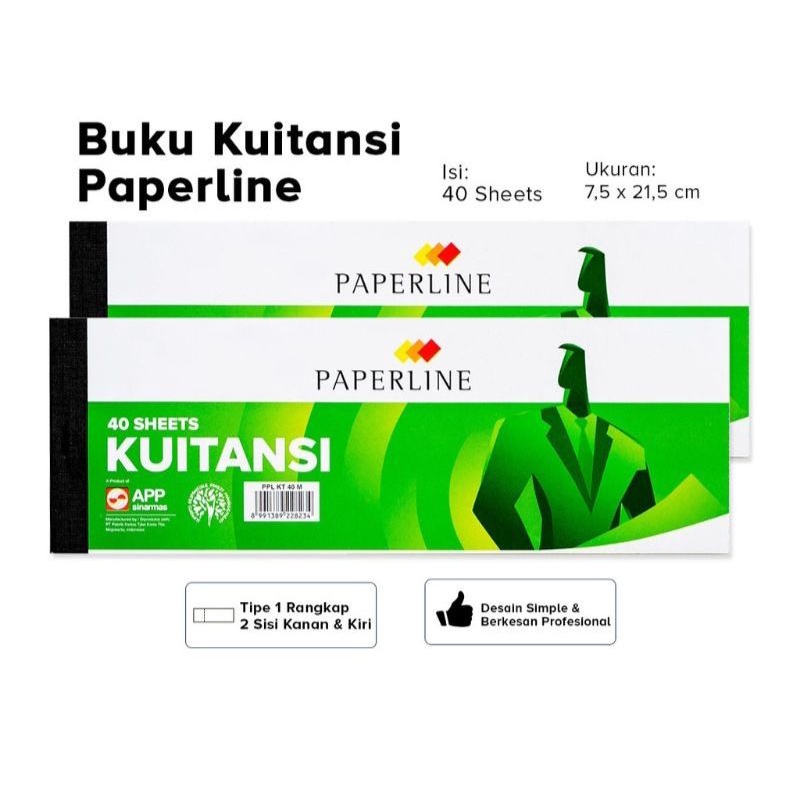 

Buku Kwitansi Kecil Paperline