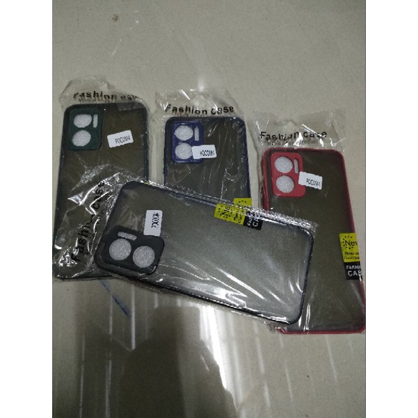 Case Aero My Choice Poco M4 Silikon Softcase Casing Dove Pelindung Camera