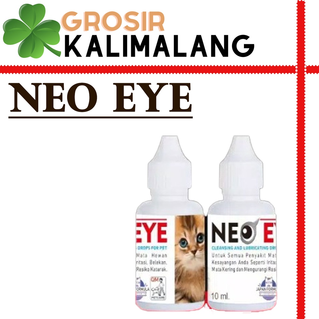 NEO EYE 10ml Obat mata Kucing &amp; Anjing