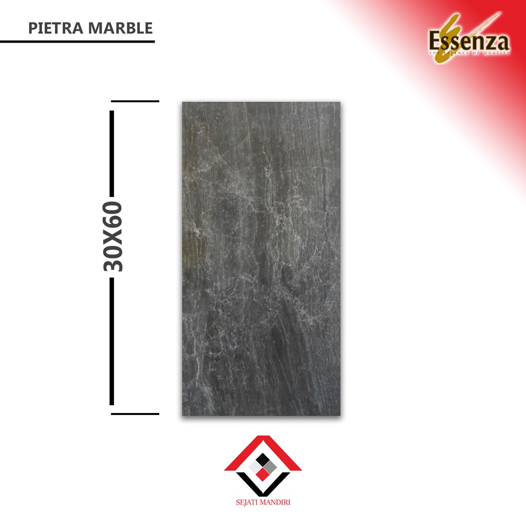 granit 30x60 - motif marmer - essenza marble pietra glossy