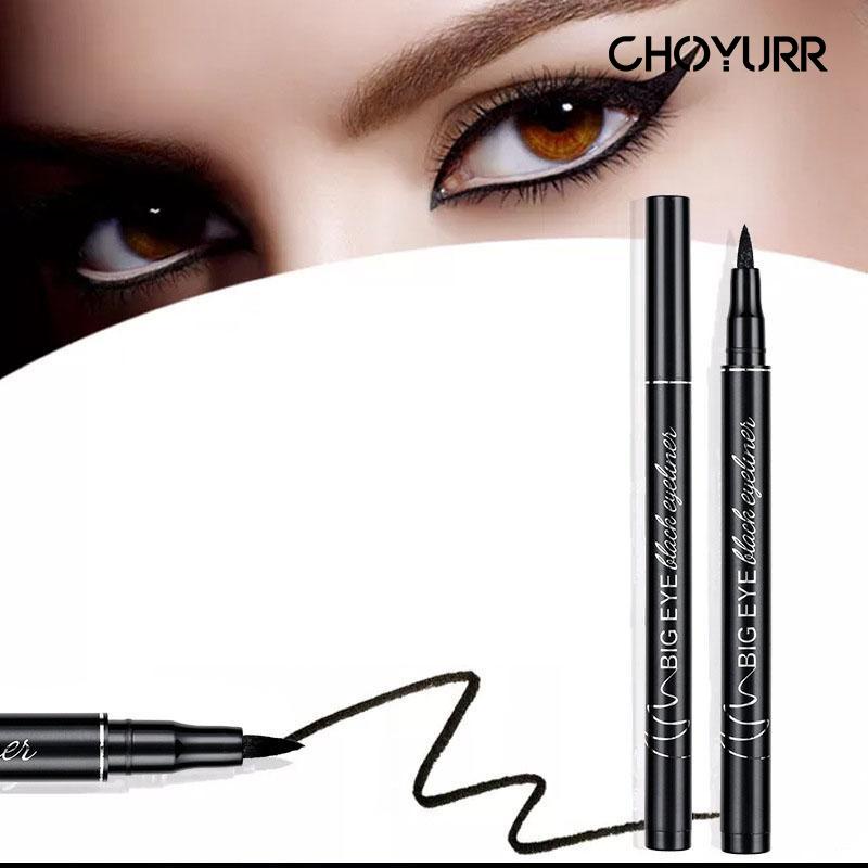 【COD】Eyeliner Waterproff Pensil Alis Cair Warna Hitam Anti Air Pen Pencil Aksesoris Kecantikan Korea Cair Warna Hitam Anti Air Make Up-CH