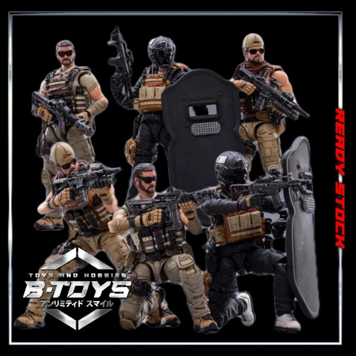 Joytoy 1/18 Mercenary Trio Johnny Kahn K Action figure Joy toy
