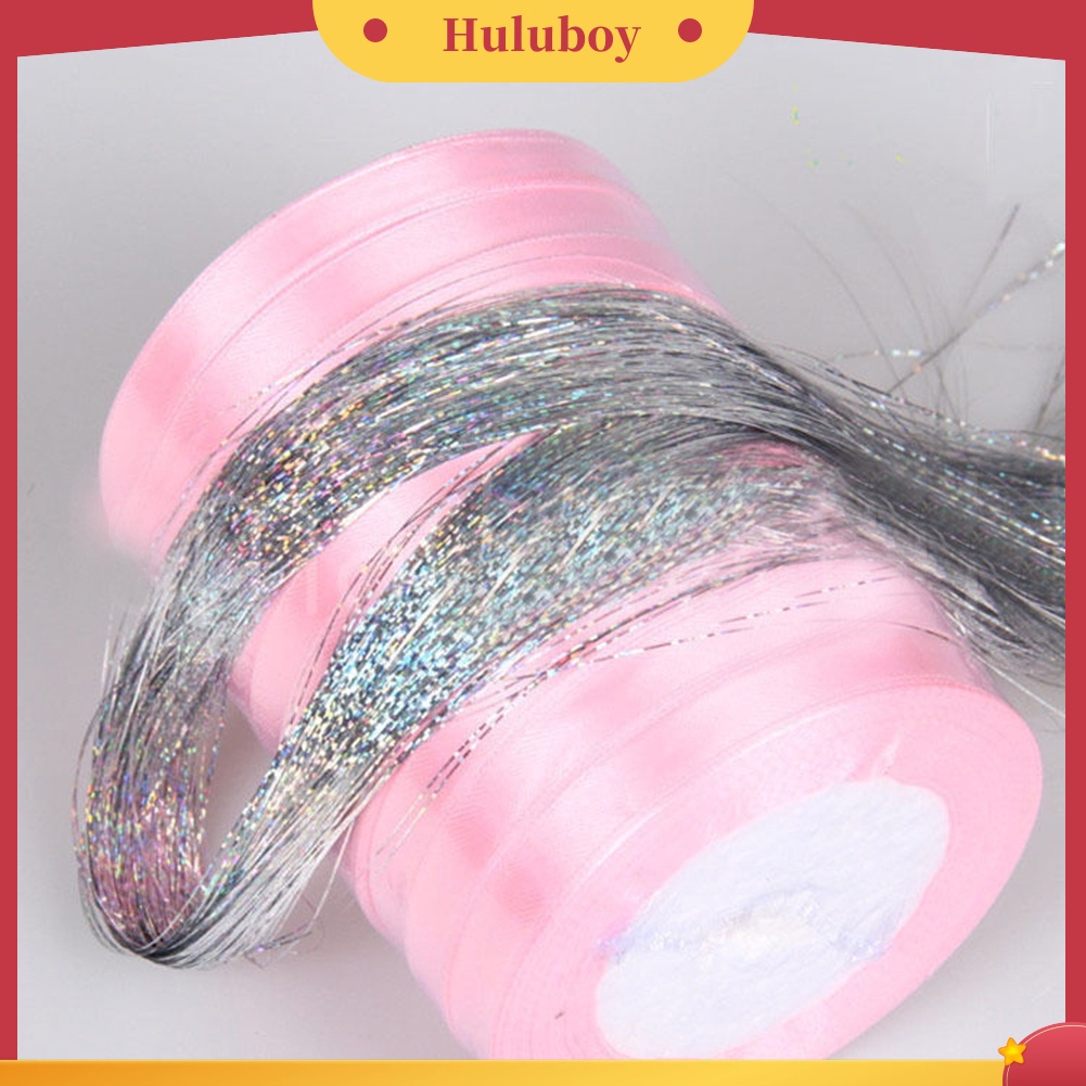 Hair Extension Aksen Glitter Sparkly Untuk Pesta Klub Malam