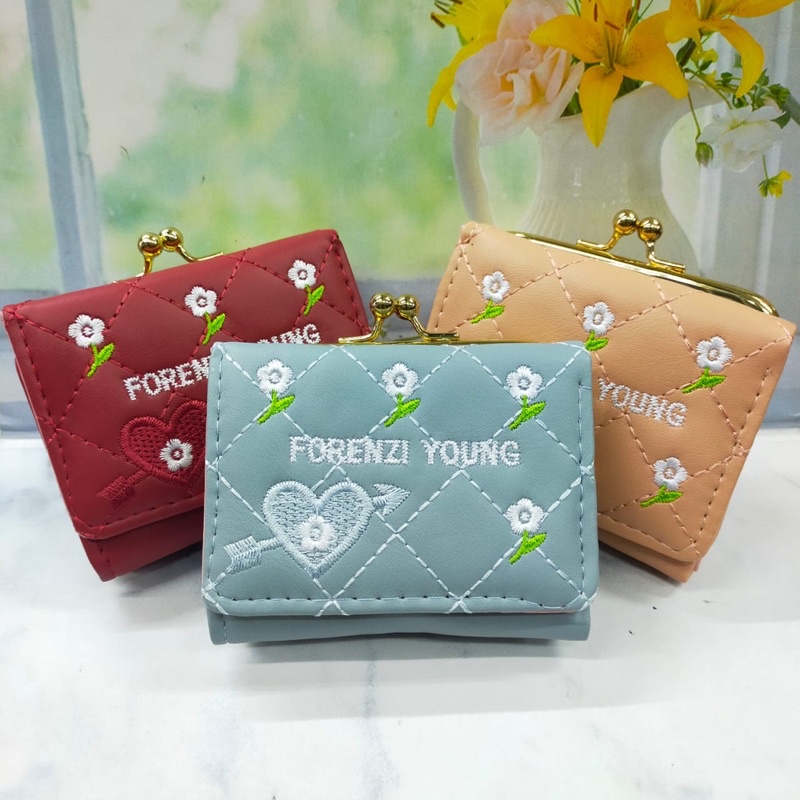 DOMPET WANITA KECIL BEHEL 2 IN 1