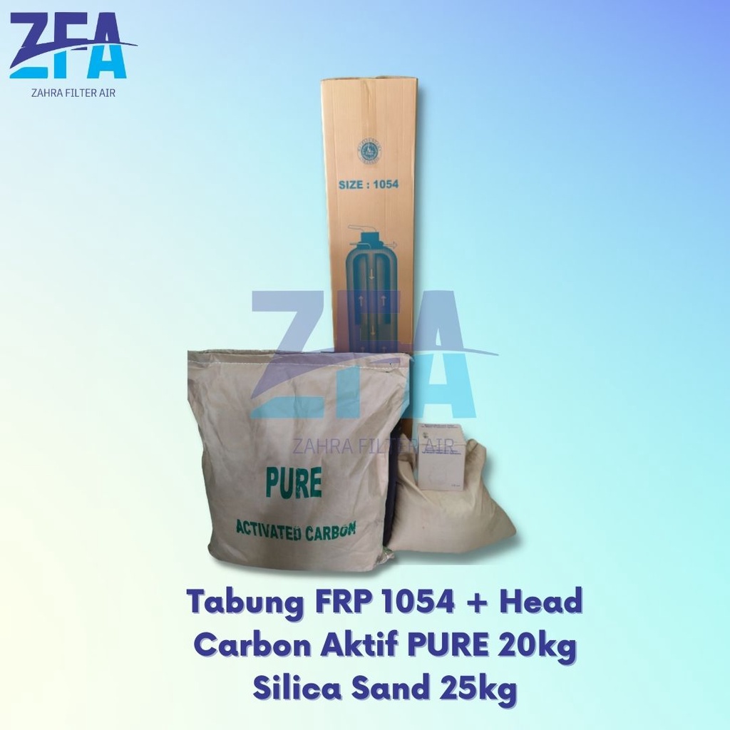 Paket Filter Air untuk air sumur Bor , PDAM 1 TABUNG ( Ekonomis )