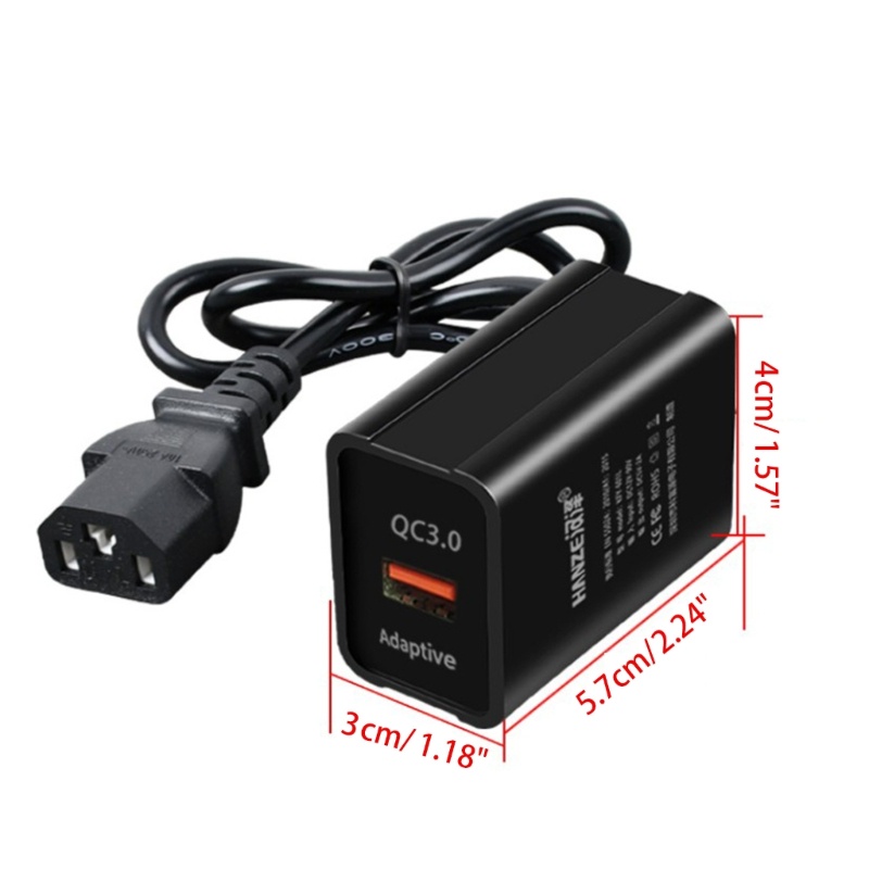 Zzz QC3.0 Fast Charge USB Charger Port DC36-150V E-bike USB Charger 36-150V