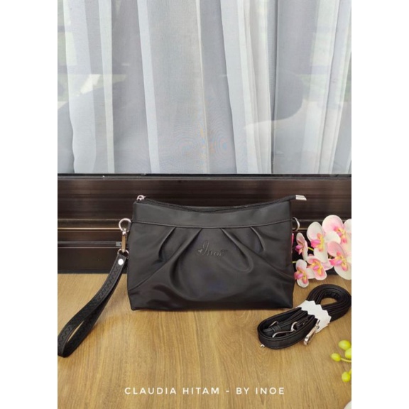 TAS SELEMPANG CLAUDIA BY INOE BAHAN CHOCOLY ANTI AIR WATERPROOF